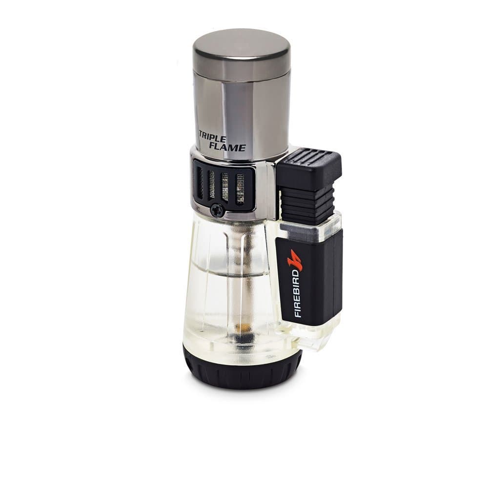 by Colibri Afterburner Triple Torch Lighter Clear