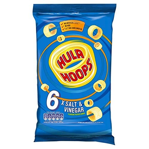 Hula Hoops Salt and Vinegar 6 Pack