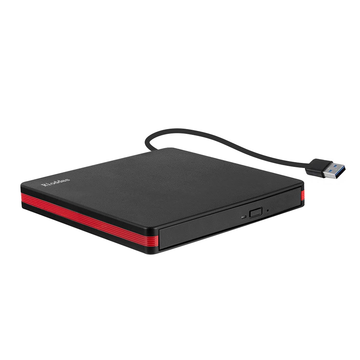 External CD Drive, USB 3.0 Portable CD/DVD +/-RW Drive Slim DVD/CD ROM Rewriter Burner for Laptop Desktop PC Windows and Linux OS Apple Mac Macbook Pro