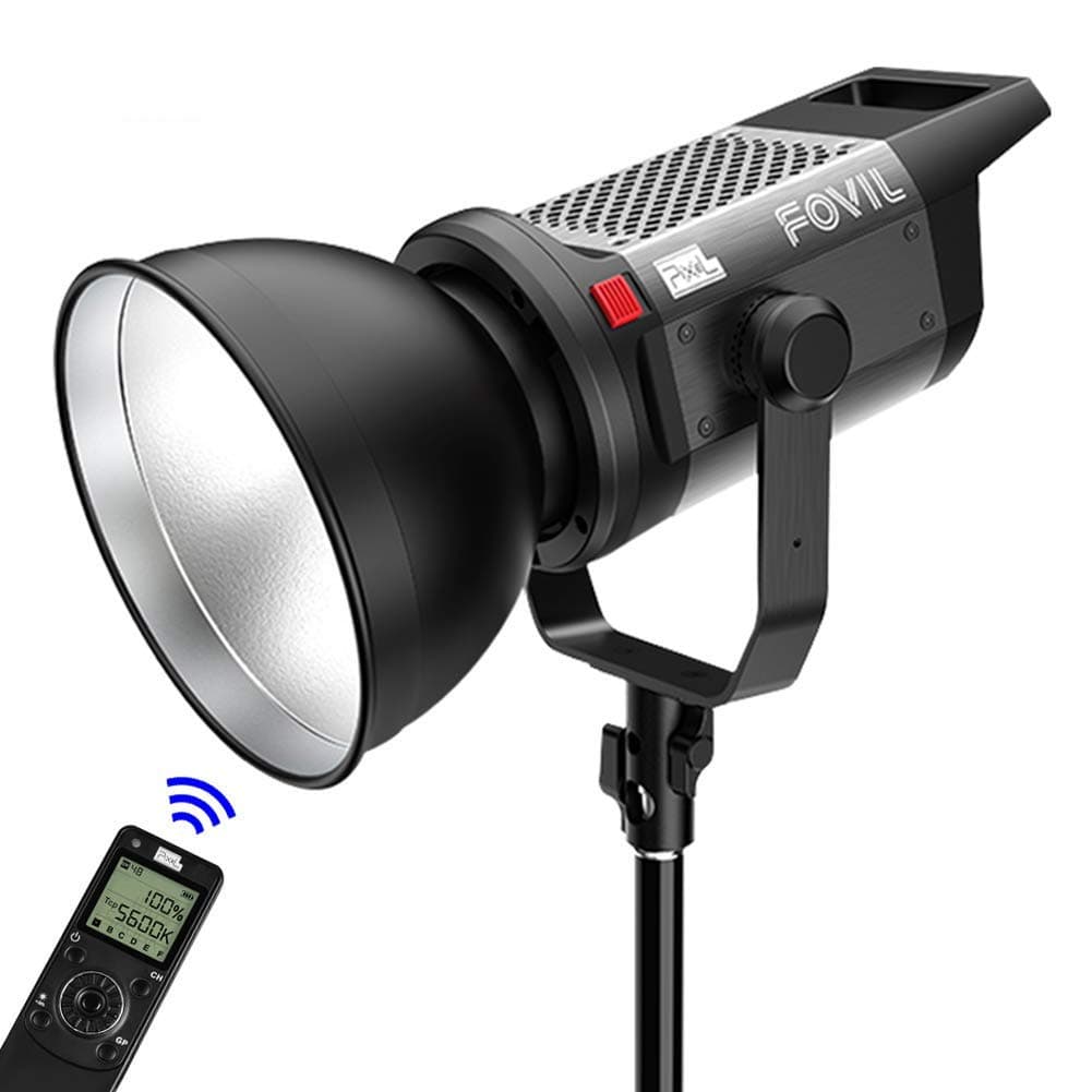 Pixel COB 220W LED Studio Light C220 CRI 97+ 5600K Portable Continuous Light Bowens Mount with Remote Control