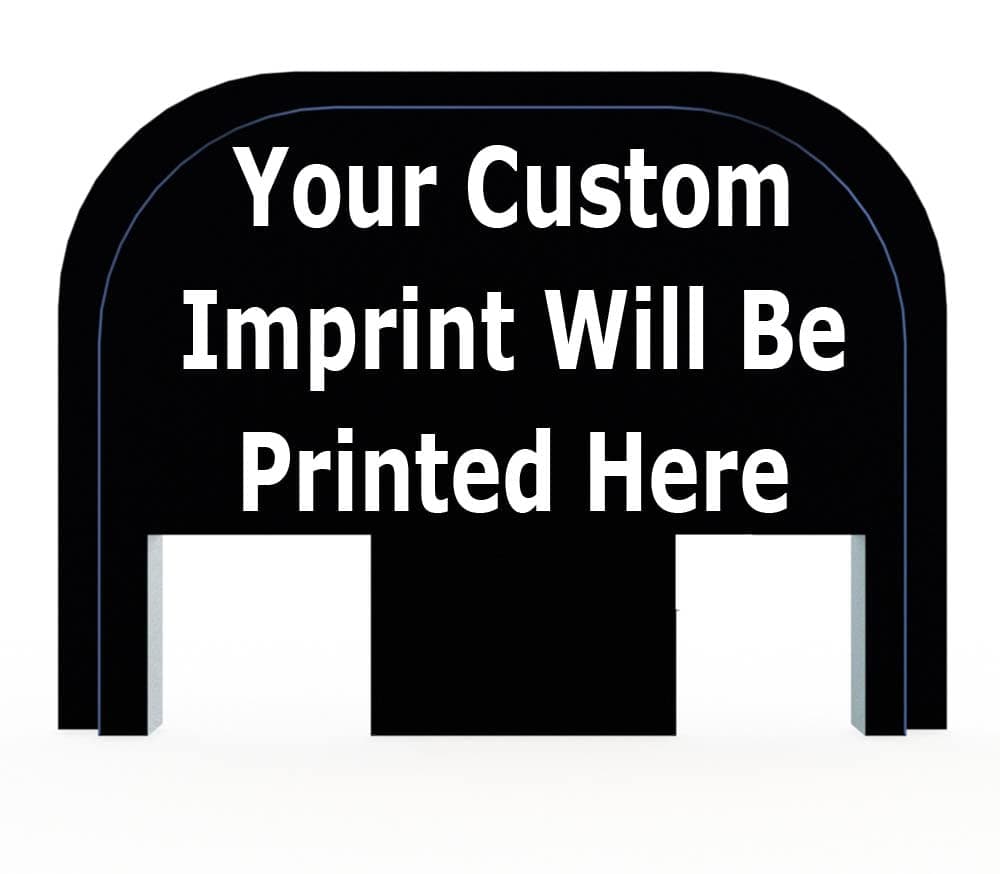Personalized Slide Rear Cover Back Plate Custom for Glock 19 17 gen 3 4 5