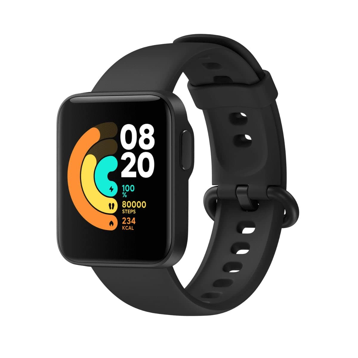 Mi Smart Watch Lite Black- 1.4 Inch Touch Screen, 5ATM Water Resistant, 9 Days Battery Life, GPS, 11 Sports Mode, Steps, Sleep and Heart Rate Monitor, Fitness Activity Tracker [Official UK]