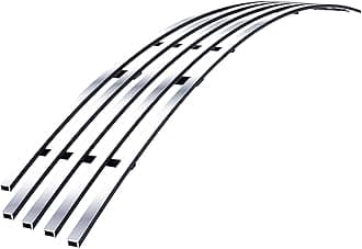 APS Compatible with Ford Mustang 2005-2009 GT V8 Lower Bumper Stainless Steel 8x6 Billet Front Grill Grille Insert F66014C