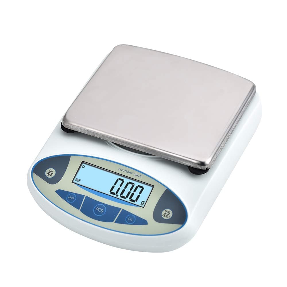 High Precision Lab Scale Digital Analytical Electronic Balance Laboratory Lab Precision Scale Jewelry Scales Kitchen Precision Weighing Electronic Scales 0.01g(5000g/0.01)