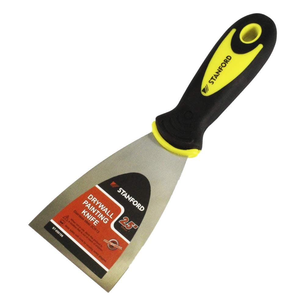 Stanford - Steel Spatula 65mm Plastic Handle