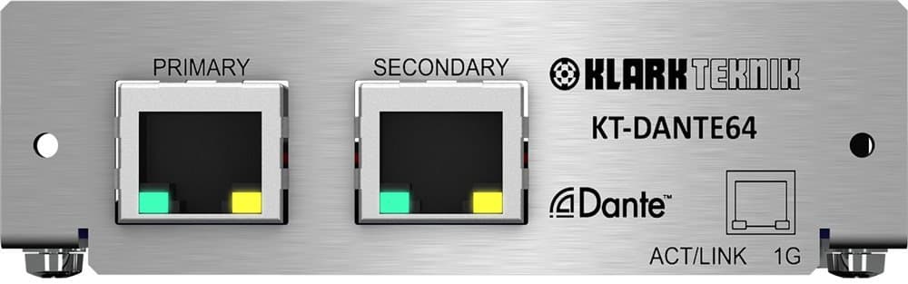 Klark Teknik Dante Connectivity Network Module