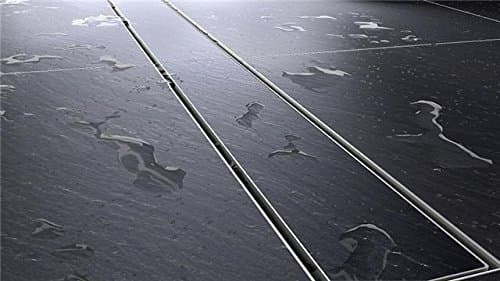 DreamDrains 32 in Stainless Steel Linear Shower Drain - Tile Insert Drain - Easy Installation Linear Drain Kit (Tile Insert Grate, 32 x 2.75 in)