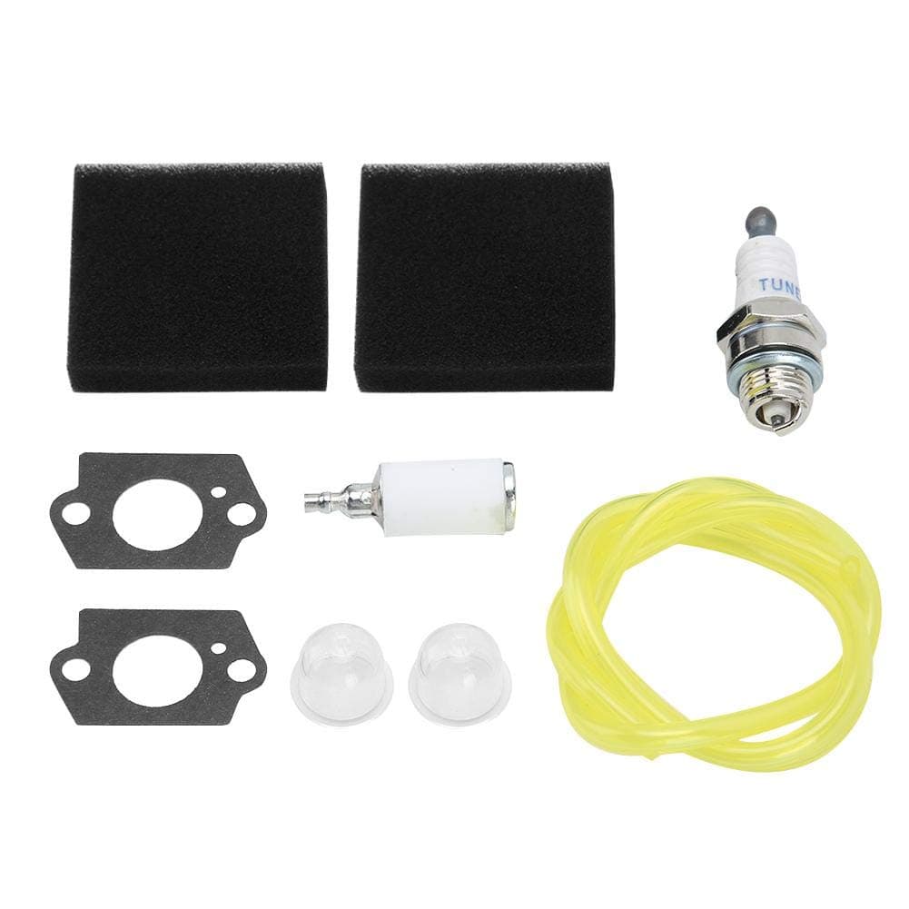 Lawn Trimmer Air Filter Spark Plug Kit Trimmer Spark Plug Trimmer Air Filter Lawn Trimmer Accessory Fit for Homelite ST285BC ST275 ST155 String Trimmer