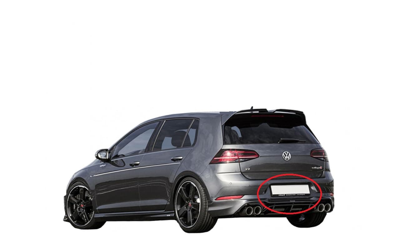 CG94Adjustable LED License Plate Light Golf VII 2012 - Leon 2013 DX=SX