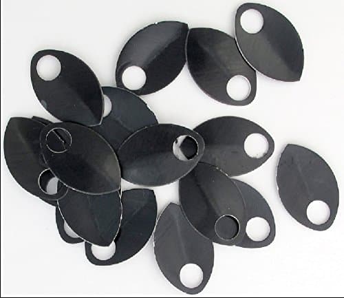 Scalemail Armor Scales - Anodized Aluminum (Medium, Black)