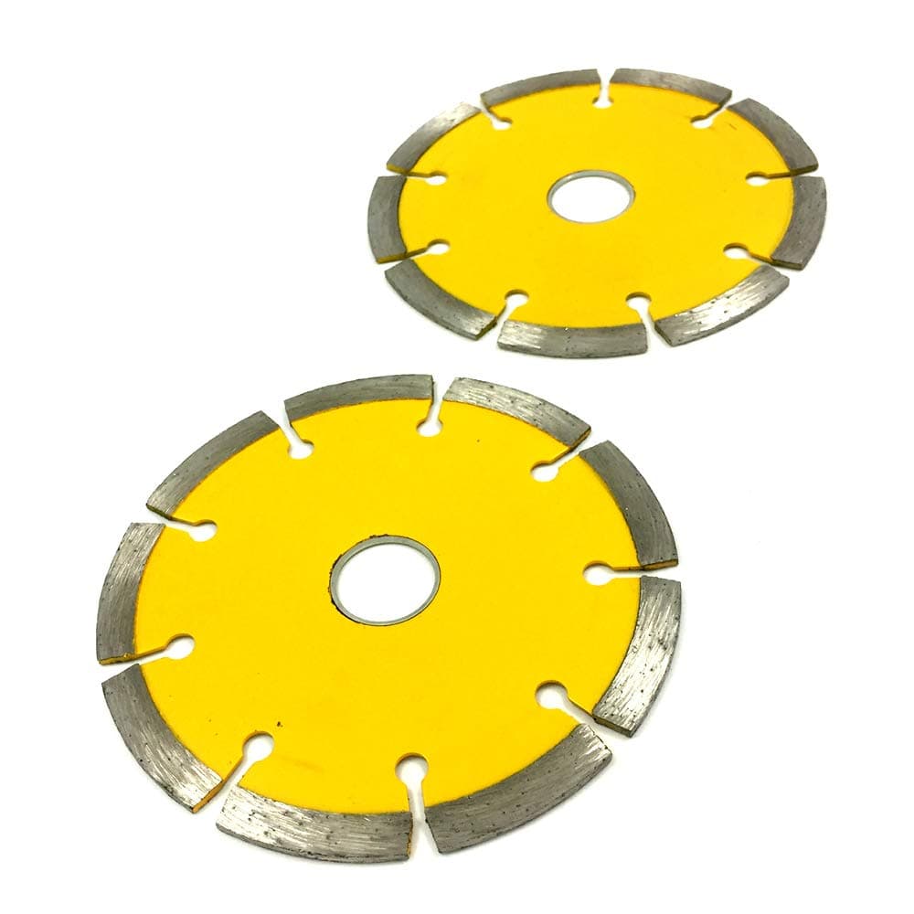 PANOVOS (2PC)4.5" Diamond Angle Grinder Grinding Stone Brick Concrete Ceramic Tiles Dry Cutting Disc Wheel Saw