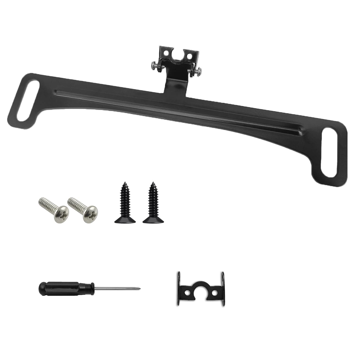 Arbutin Reverse Rear Camera License Plate Bracket Universal Car Dash Cam Mirror Camera Kit Rearview Camera Mount, Installation Holder for Backup View Camera