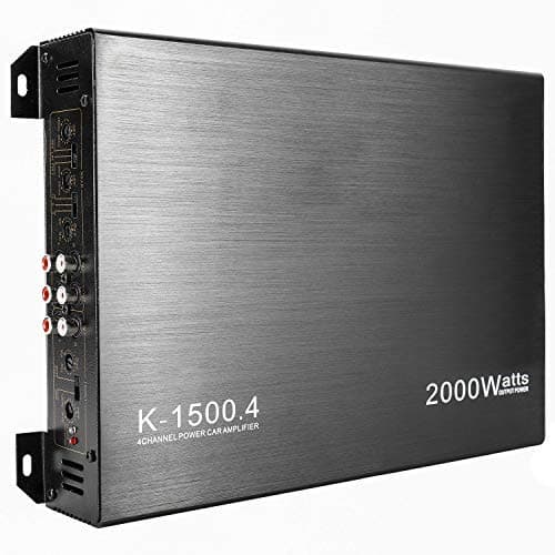 Yaeccc 2000W 4 Channel Amplifier Car Audio Amplifier