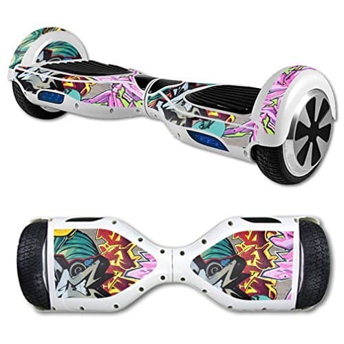 Protective Vinyl Skin Decal for Self Balancing Scooter Hoverboard mini hover 2 wheel unicycle wrap cover sticker Graffiti Wild Styles - (DECAL ONLY)