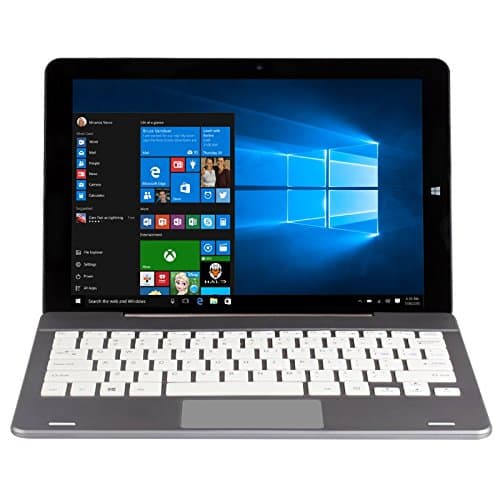 Chuwi Hi12 12.2'' Windows 10 Ultrabook Tablet PC with Intel Cherry Trail Z8300 Quad-Core CPU 64 Bit 2166 x 1440 Retina Screen 4GB/64GB WiFi HD-Out USB 3.0 w/Magnetic Dock Keyboard