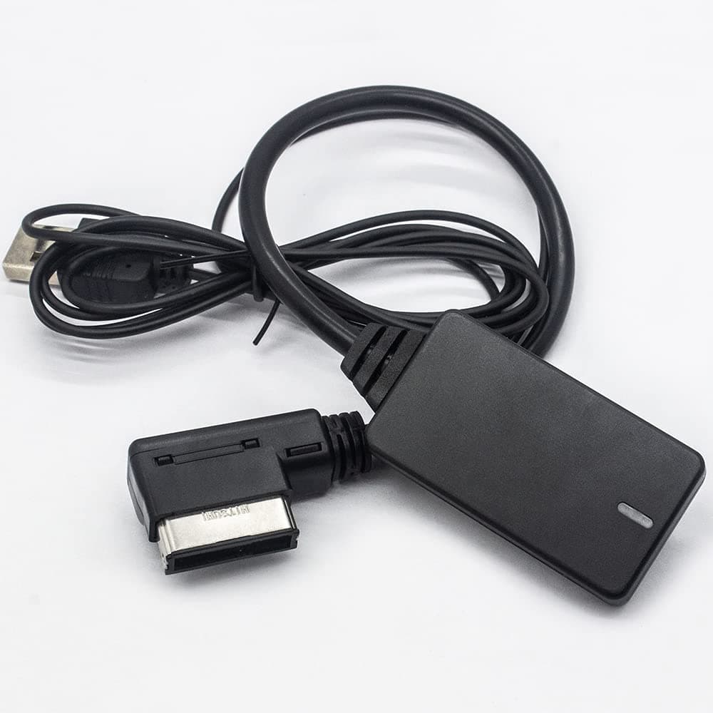 Yoper Bluetooth 5.0 Adapter Compatible with Audi A3 A4 A5 A6 A7 S3 S4 Q3 Q5 Q7 Volkswagen VW 2G 3G 3G+ AMI MMI Port Cable Music Play Connector Works with Apple iPhone iPod Android