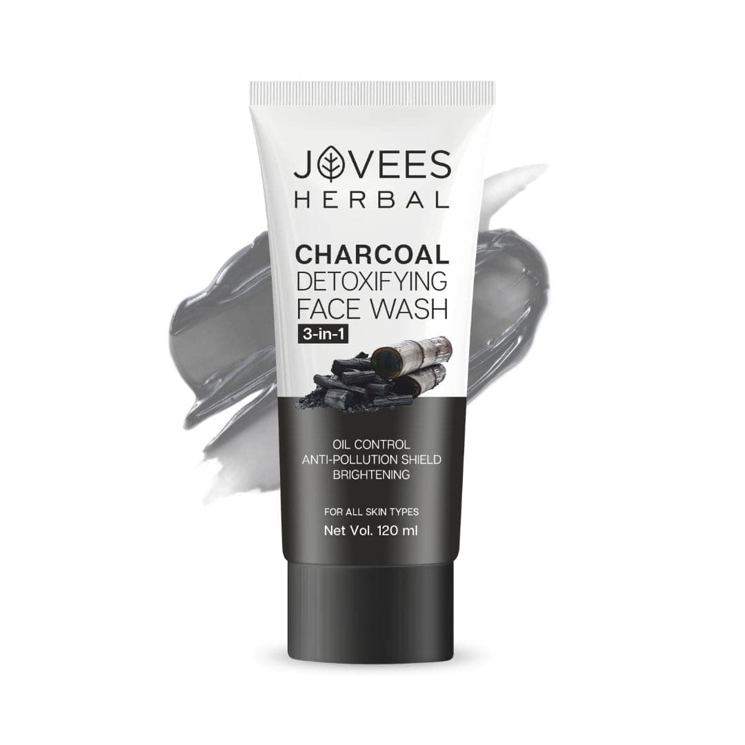 Activated Charcoal Detoxifying Face Wash, 120ml
