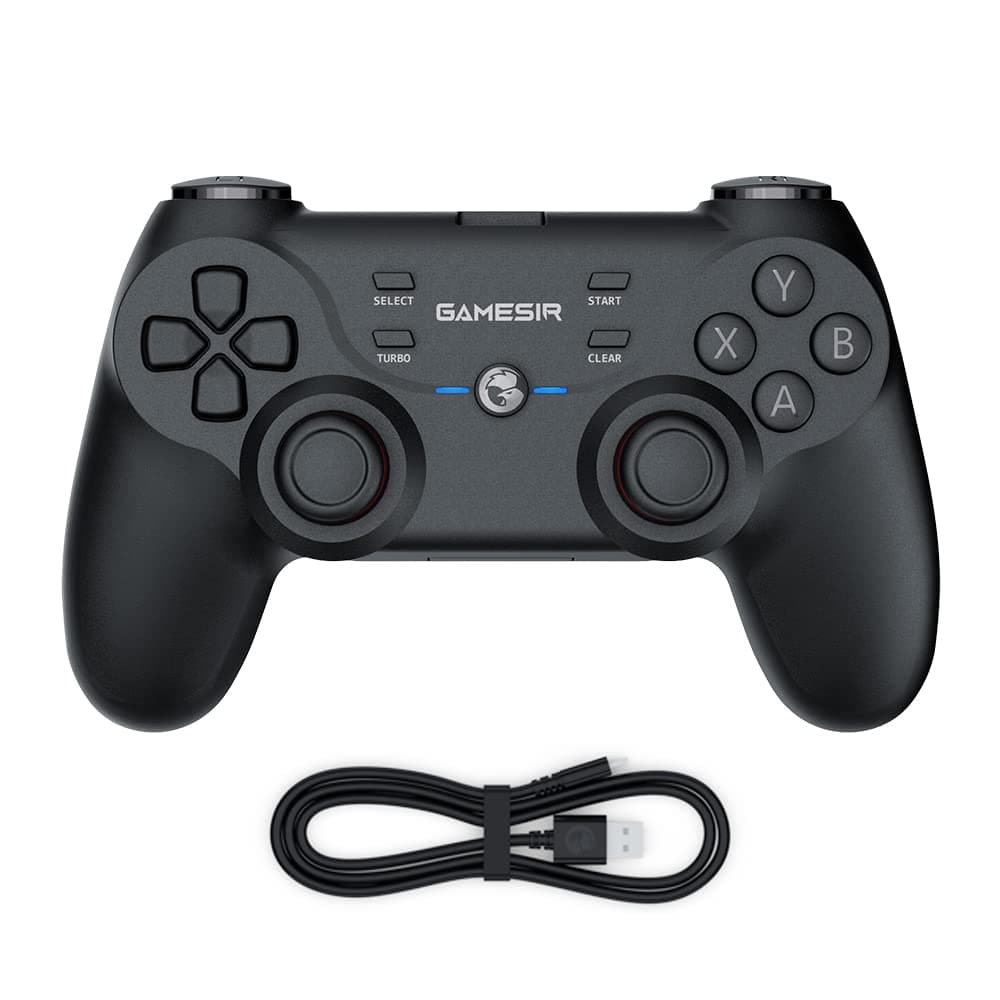 GameSir T3 Wireless Game Controller for Windows PC 7/10 , PC Controller with Dual Vibration, 400mAh Lithium Battery, Linear Trigger Buttons Compatible with Android TV Box