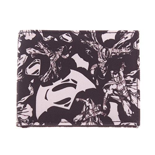 Black & White DC Comics Batman Vs. Superman Dawn Of Justice Bifold Wallet