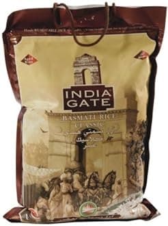 India Gate Extra Long Grain Classic Basmati Rice - 10 Lbs. (4.54 Kg) by India Gate