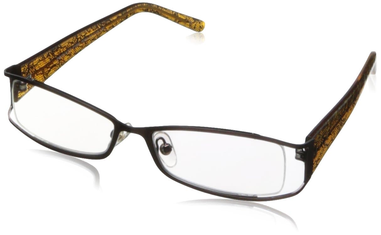 Private Eyes Women's Tigerlilly Rectangular Reading Glasses