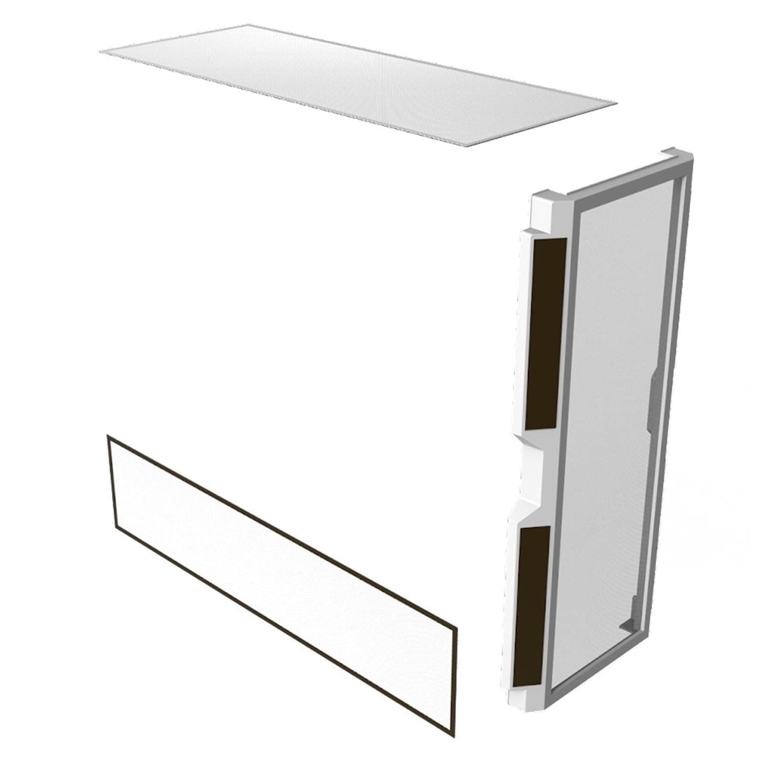 Li LIAN LI LANCOOL III-RX Dust Filter Kit, White, Magnetic, LAN3-1W