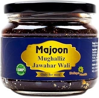 - Mughalliz Jawahar Wali – Unani Herbal Supplement for Men’s Strength, Performance & Stamina | Premium Natural Tonic by Shifaya Health | 250 g