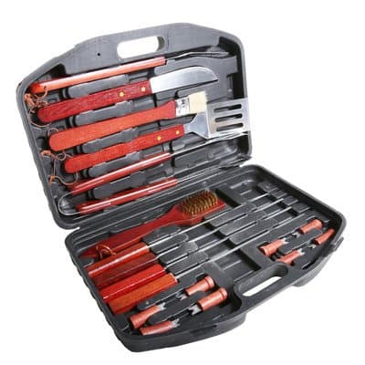 18 Piece Stainless Steel Grilling Tool Set