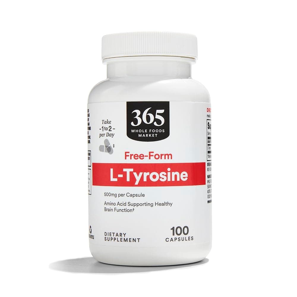 365 by Whole Foods Market, L Tyrosine 500Mg, 100 Capsules