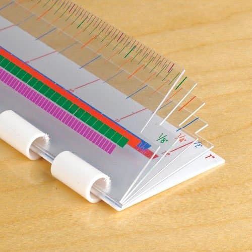 EAI Education The Master® Fraction Ruler