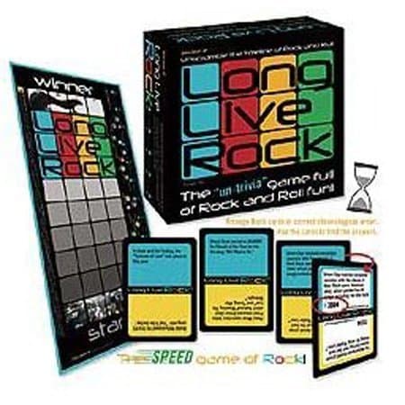 Aleken GamesLong Live Rock Board Game