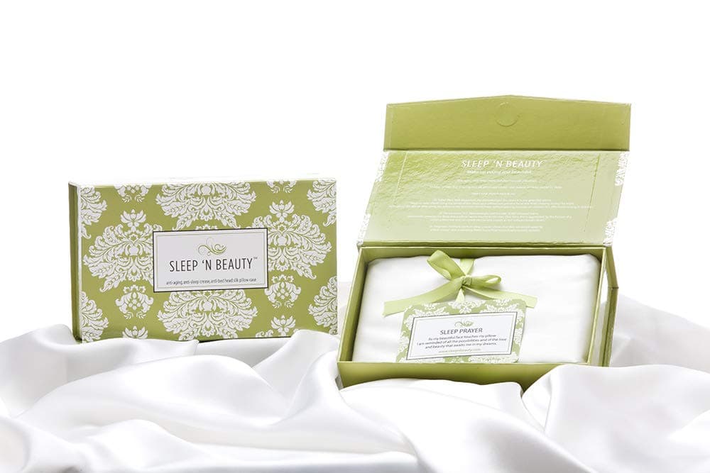 Climsom Silk Bed Pillow Case, Ivory, 75 x 50 cm