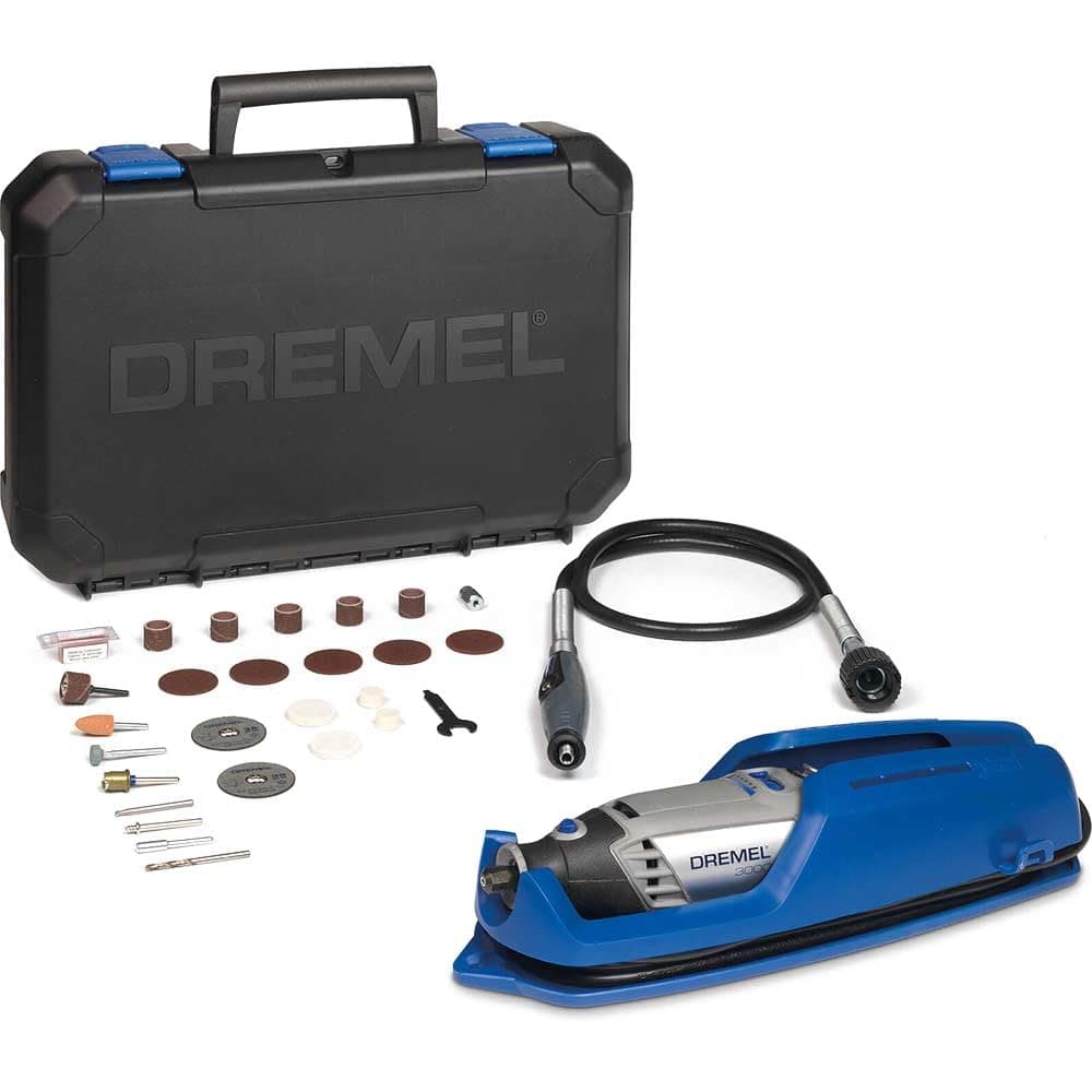 DREMEL Multi Tool 3000 (1/25), Multi-Tool for Jewellery making, Woodworking, IT instrument cleaning, Polishing | Model: F0133000JR with 1 year warranty