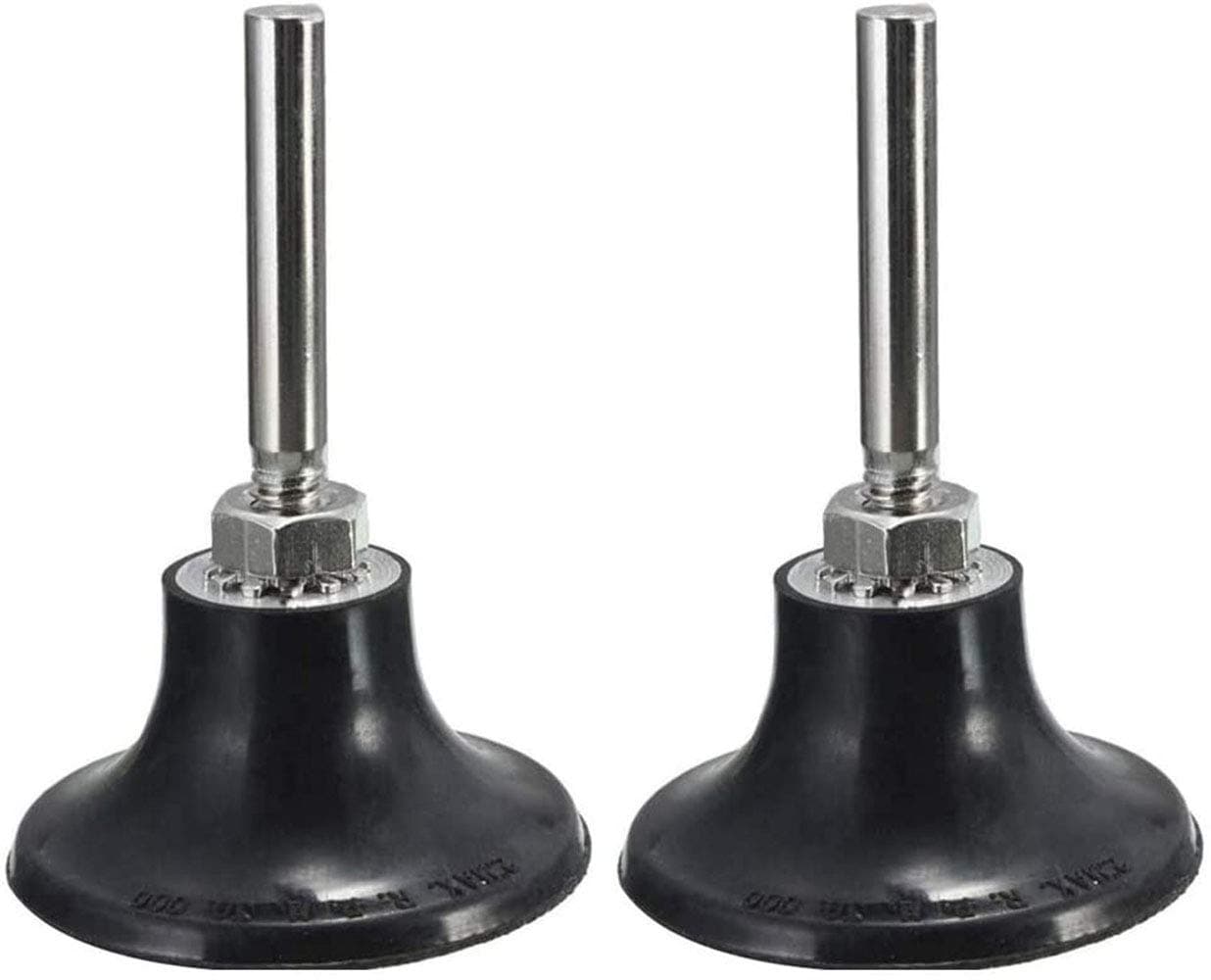 2Pcs 2-Inch Roloc Sanding Discs Holder Roll Lock Disc Pad Quick Change Adapter with 1/4 Shank for Air Die Grinder