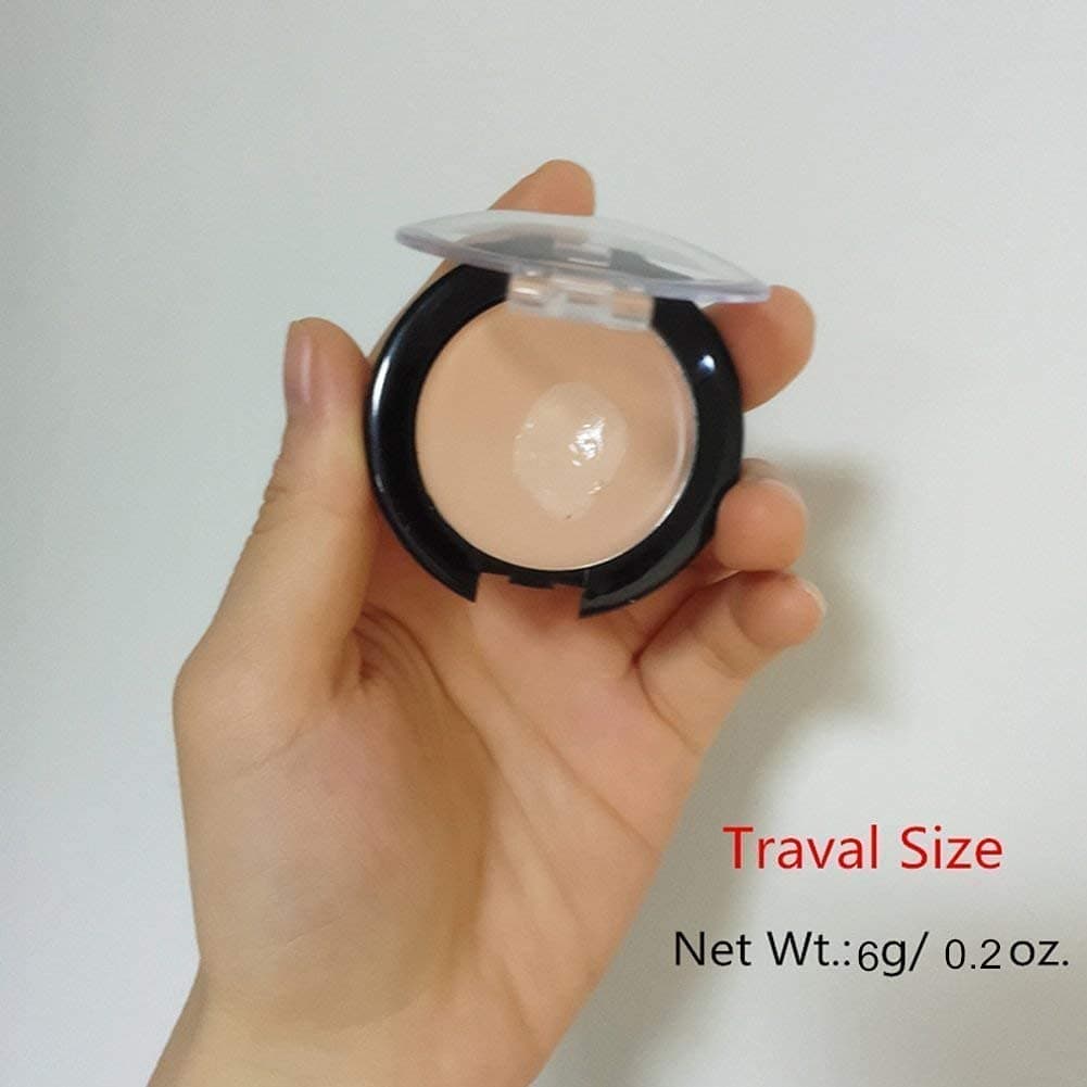 Full Coverage Concealer Cream Makeup, Waterproof Matte Smooth Concealer Corrector Long Lasting for Dark Spot Under Eye Circles Cover, 6g/0.2Oz (#20 Highlight)