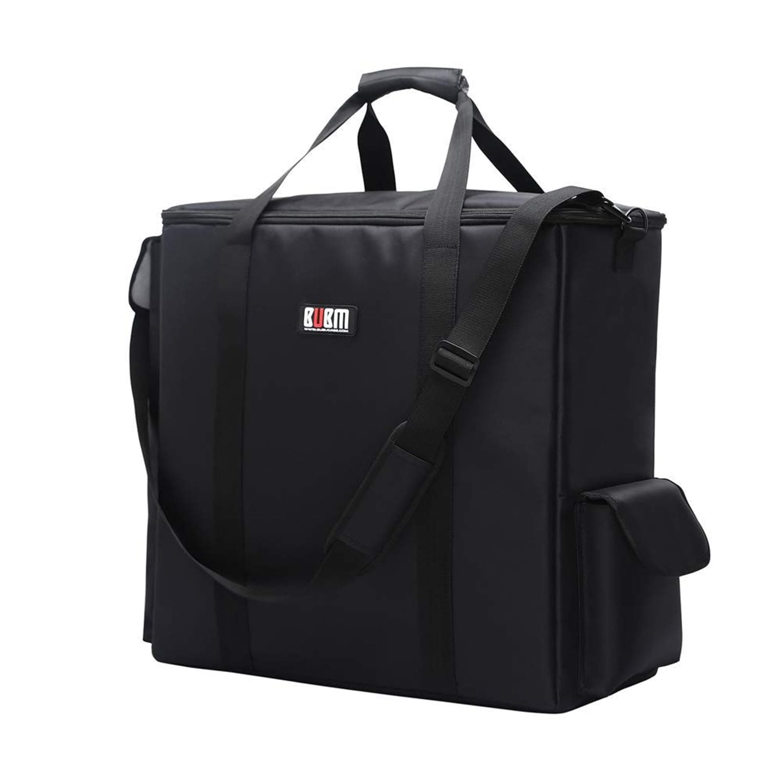 Desktop Computer Carrying Case, Padded Nylon Carry Tote Bag for Transporting Computer Tower PC Chassis, Keyboard, Cable and Mouse…
