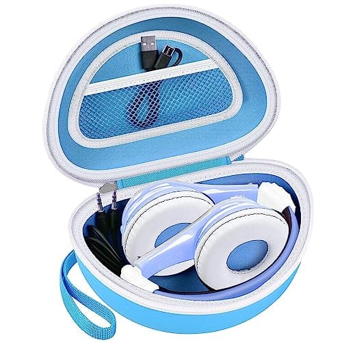 ANKHOH Case for Beats Studio Pro, Solo3, Studio3, Solo2 Wireless Bluetooth Headphones - Kids and Toddler Headband Storage Holder Bag Pouch (Box Only)