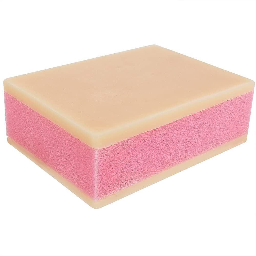 VTurboWay Silicone Sponge Human Skin Injection Pad Training Model, Nurse Student Practice