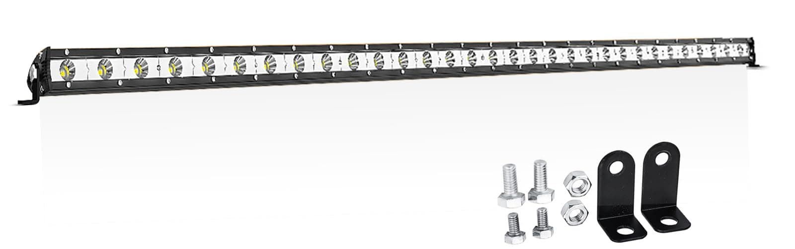 Willpower 32 inch Single Row led Light bar, Slim 150W Spot Flood Combo Beam Off Road Driving Fog Lights for Pickup SUV ATV UTV Truck Light