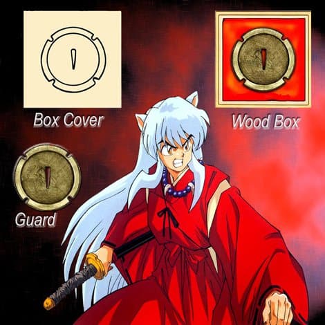 Anime Tetsaiga Sword Guard