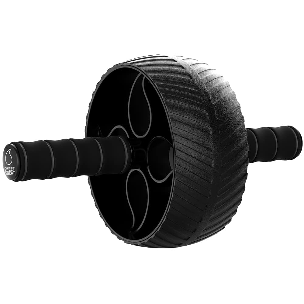 Ab Wheel Roller with Knee Pad | Sturdy 3" Wheel for Core Workouts in The Gym or at Home