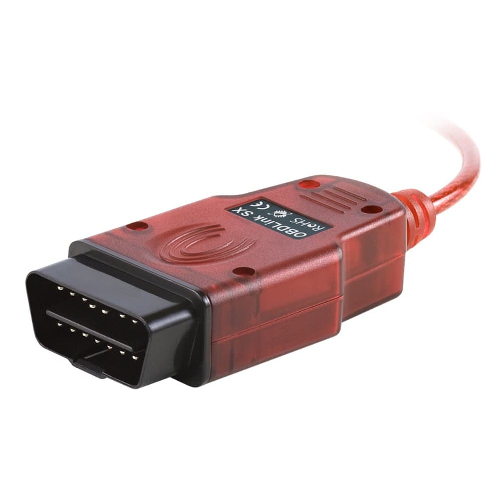 OBDLink SX 425801 ScanTool USB: Professional OBD-II Scan Tool for Windows, Red