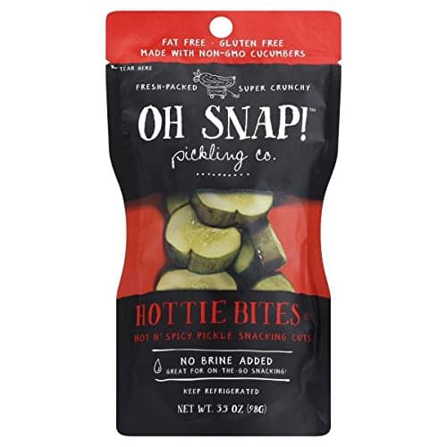 Oh Snap Hot N Spicy Pickle Snacking Cuts, 3.5 Ounce (Pack of 12)