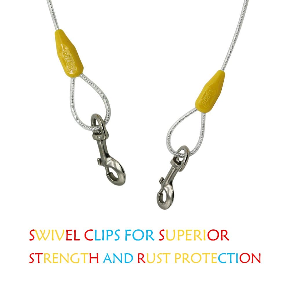 Large Reflective Tie Out Cable