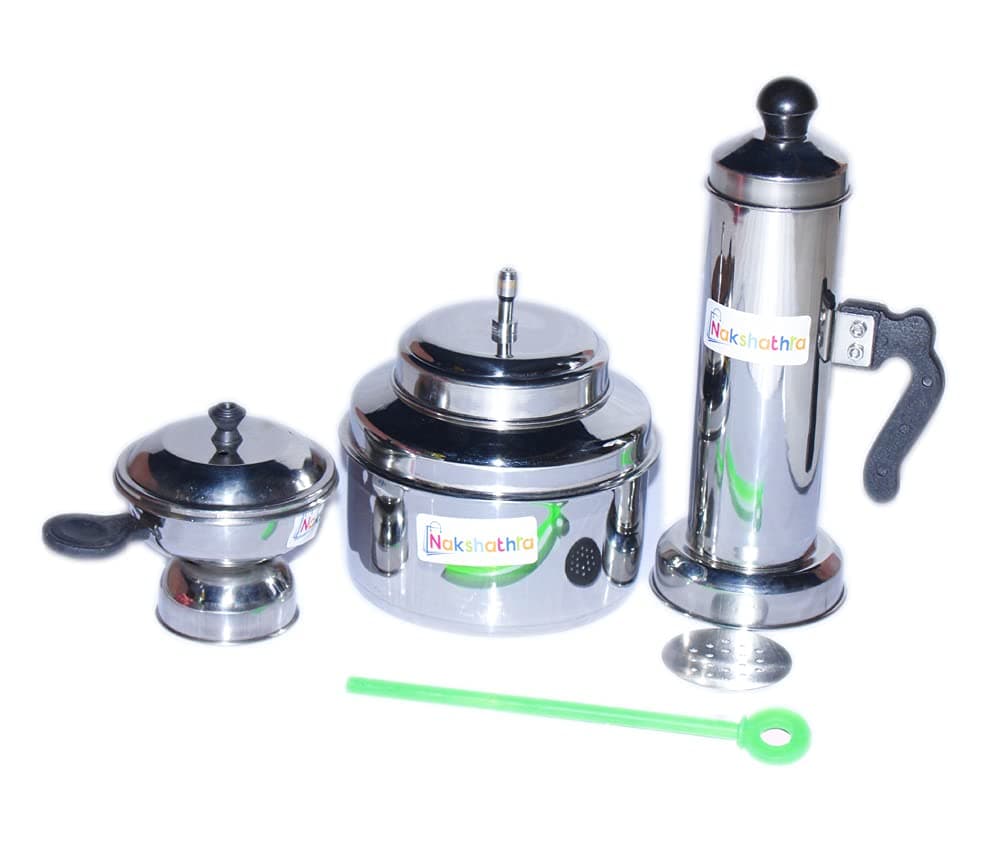 Nakshathra puttu Maker/kudam Stainless Steel