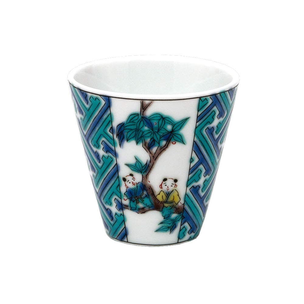 KUTANI YAKI(ware) Sake Cup Karako