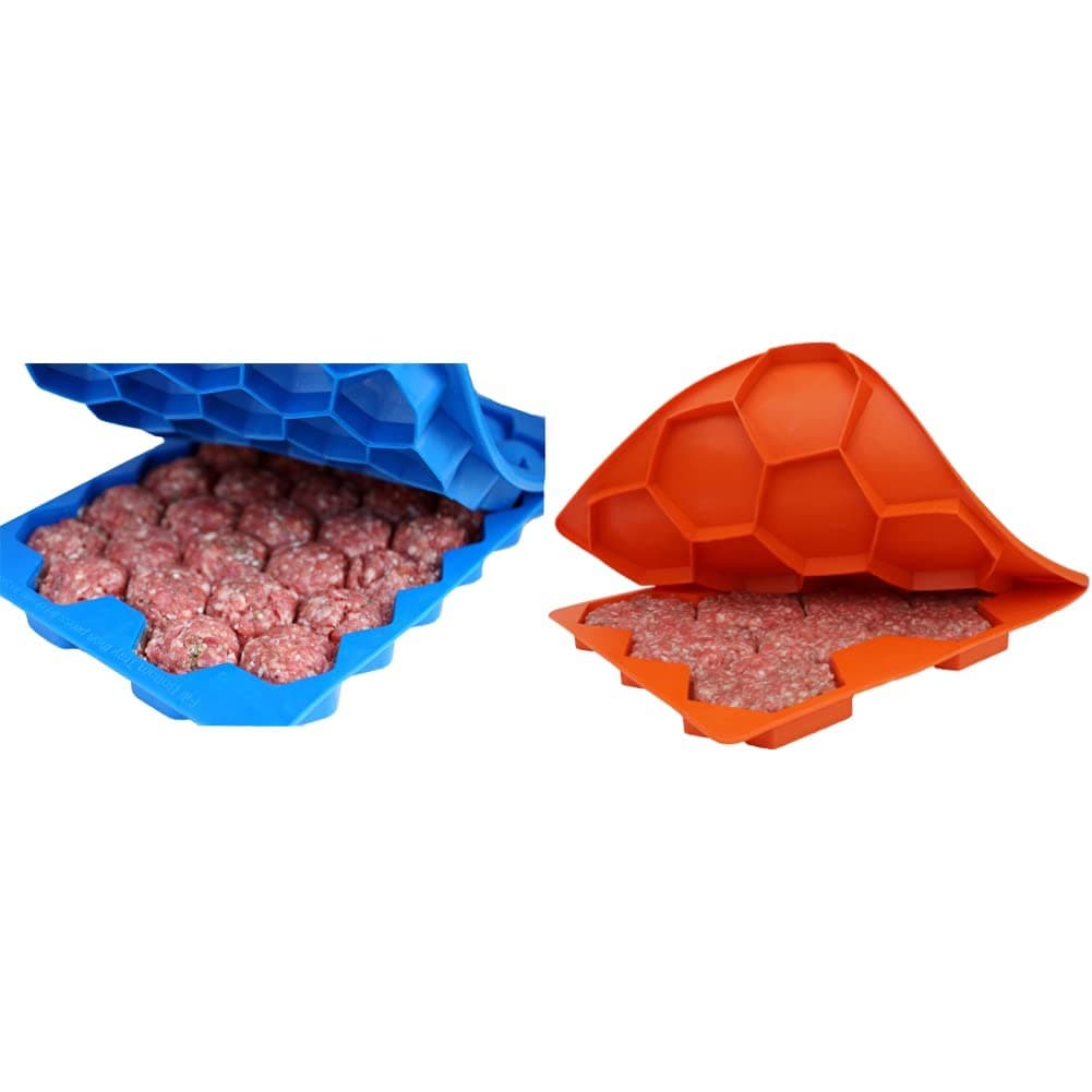 Meatball Master and Shape+Store Burger Master Sliders 10 in 1 Innovative Burger Press