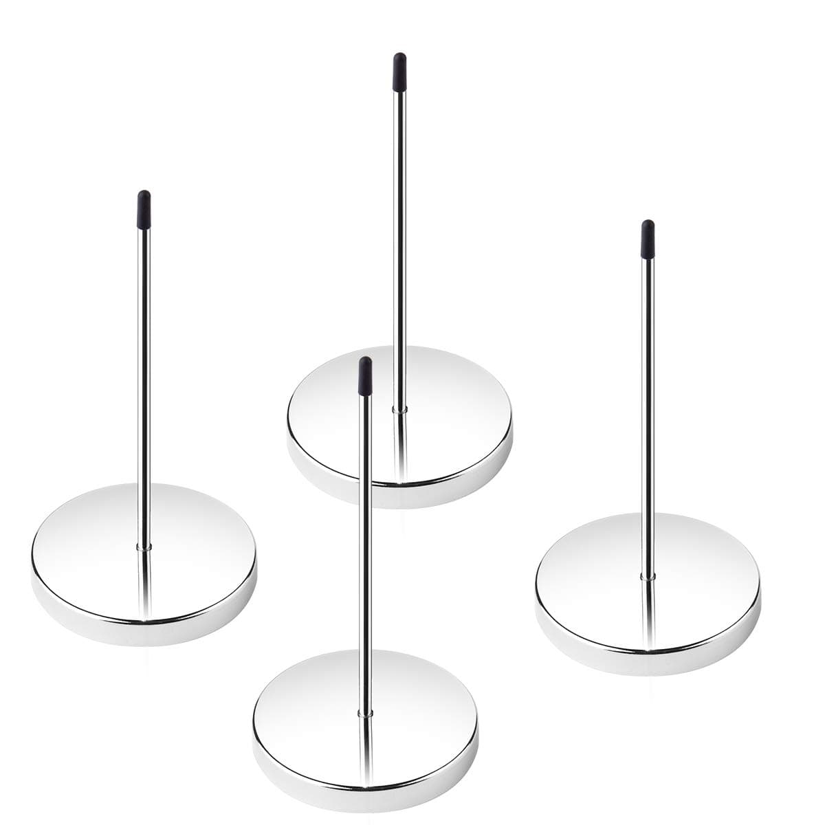 4pcs Desk Receipt Holder Bill Fork Receipt Spike Stick Silver Restaurant Check Spindle 5.5 Inch by HRLORKC…