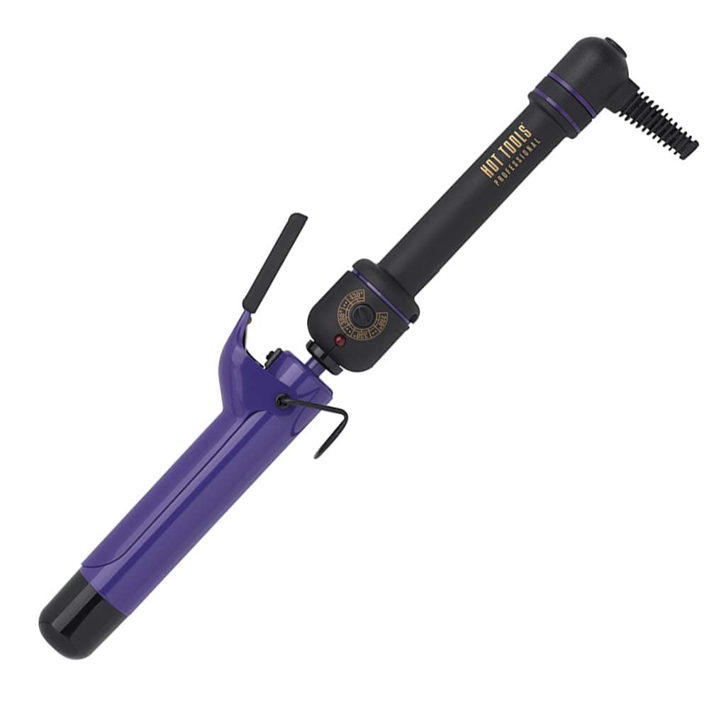 Hot Tools Professional Ceramic Titanium Professional Curling Iron, 1-1/4"
