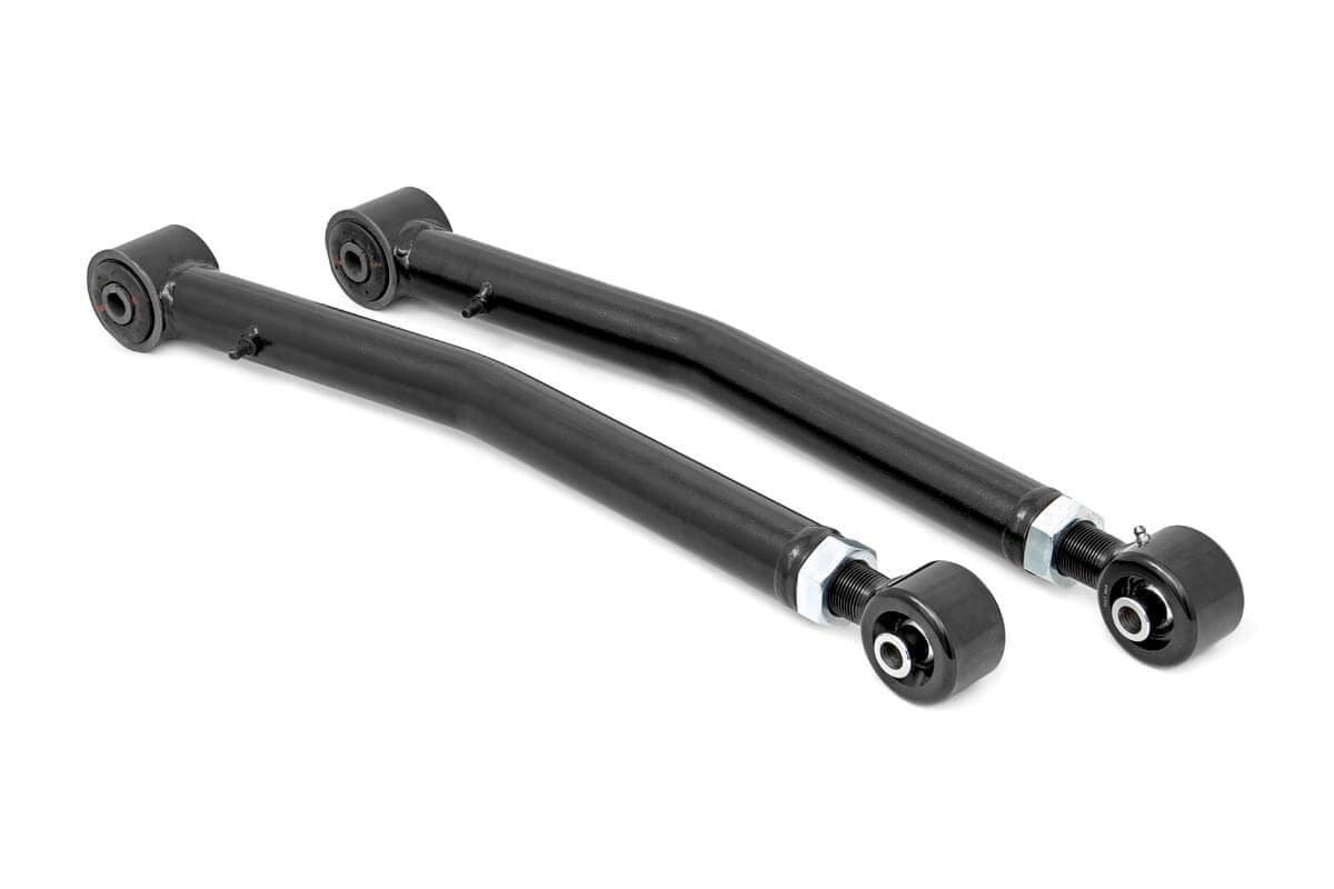 Rough Country Front Lower Adjustable Control Arms for 18-24 Jeep JL - 110601
